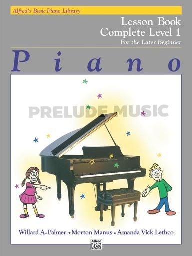 Alfred's Basic Piano Library: Lesson Book Complete 1