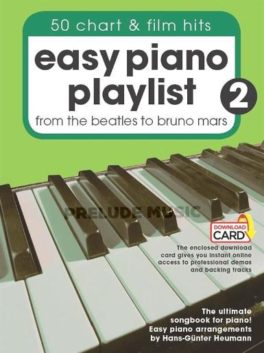 50 Chart & Film Hit Easy Piano Playlist: Volume 2